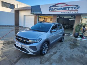 Leia mais sobre o artigo T-Cross Comfor. 200 TSI 1.0 Turbo Flex Aut. com 5 mil km de única dona. Ano 2025